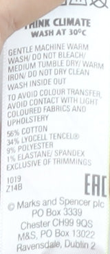 Marks and Spencer Girls Pink Skinny Jeans 7-8 Years