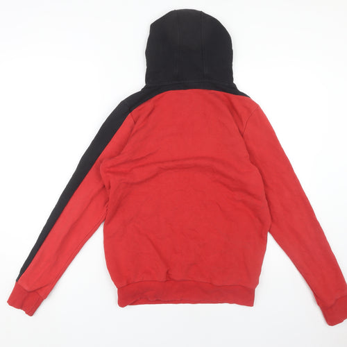 Erima Boys Red & Black Pullover Hoodie 13-14 Years