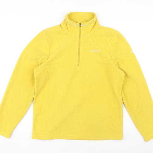 Craghoppers Men's Yellow Fleece Pullover Sweatshirt