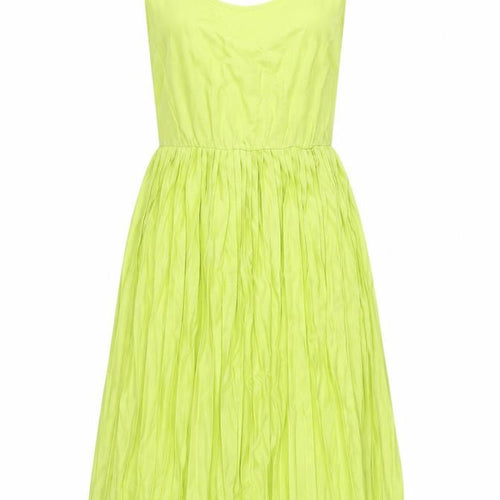 Marks and Spencer Women's Green Dress, Size 8, Sleeveless