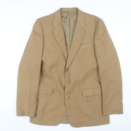 International by Tergan Men's Brown Blazer 42L Jacket