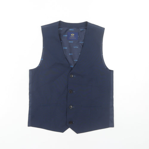 Next Boys Blue Suit Waistcoat, 10 Years, Formal Occasion