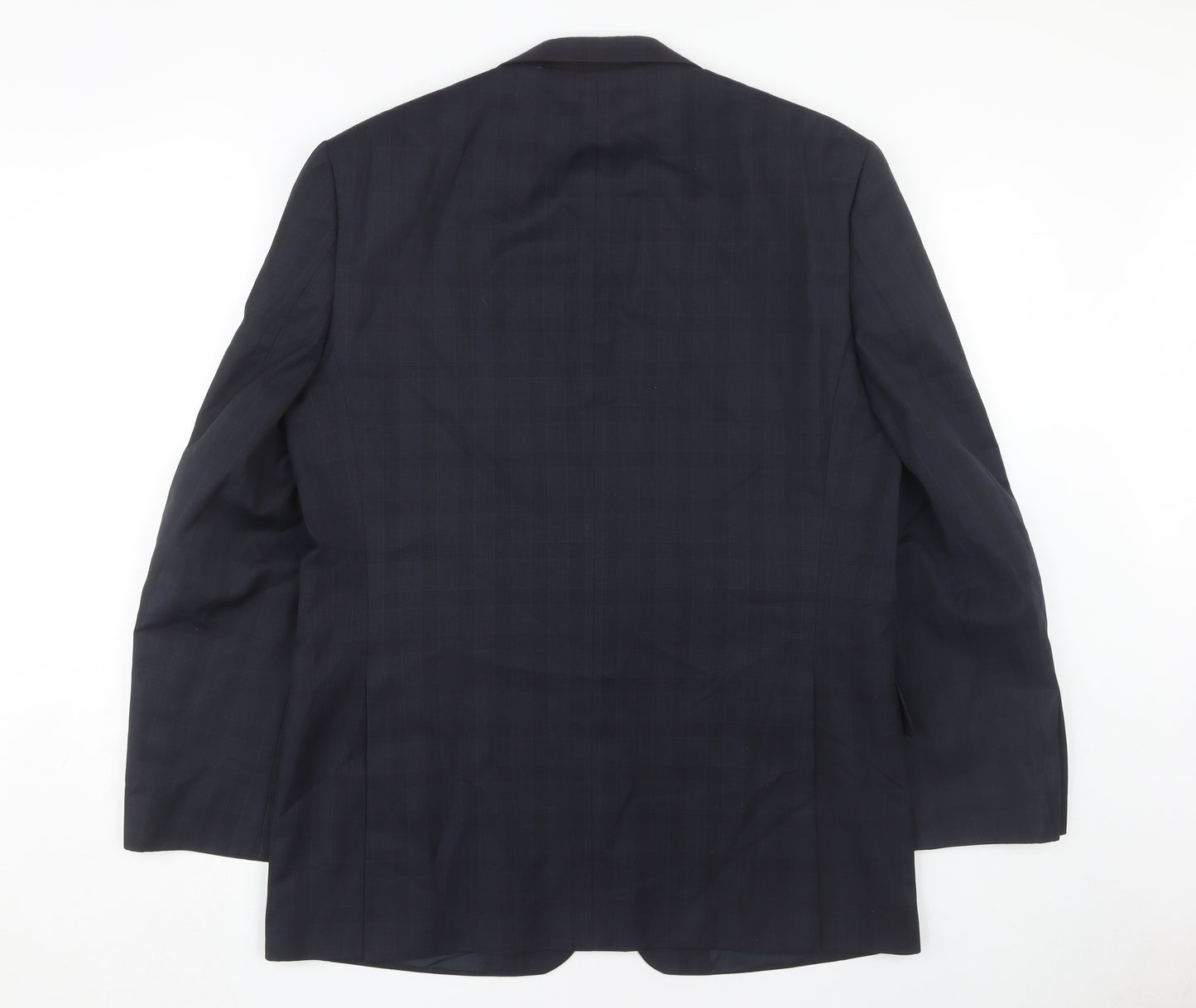 Daniel Hechter Men's Blue Check Blazer, 42