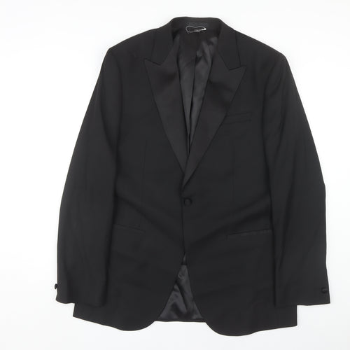 Marks and Spencer Men's Black Tuxedo Blazer 40L