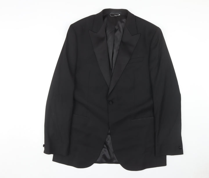 Marks and Spencer Men's Black Tuxedo Blazer 40L