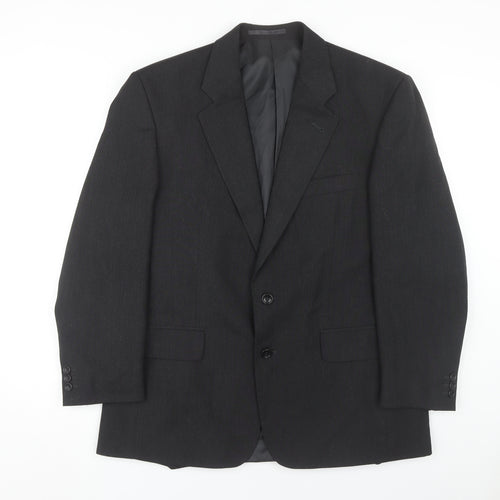 Simon Taylor Men’s Black Suit Jacket 42 Short