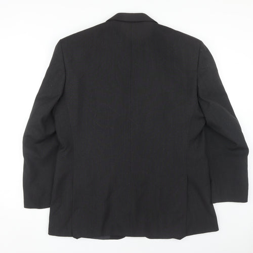 Simon Taylor Men’s Black Suit Jacket 42 Short