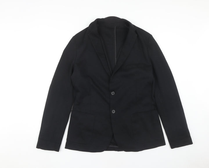 Burton Mens Black Blazer 42R Regular Formal