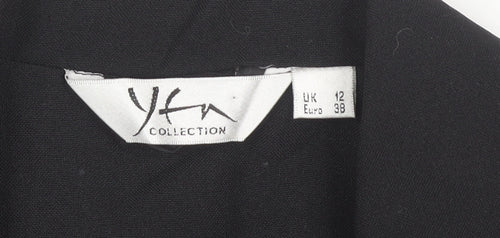 YFN Collection Women’s Black Blazer Size 12 Lined