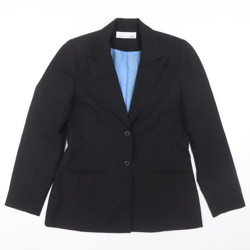 JDV Black Women's Blazer Size 12 - Formal Workwear