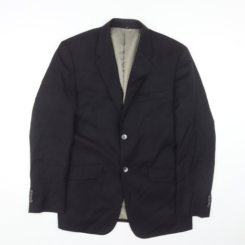 Richards Jackets Men's Blue 40 Regular Fit Suit Jacket