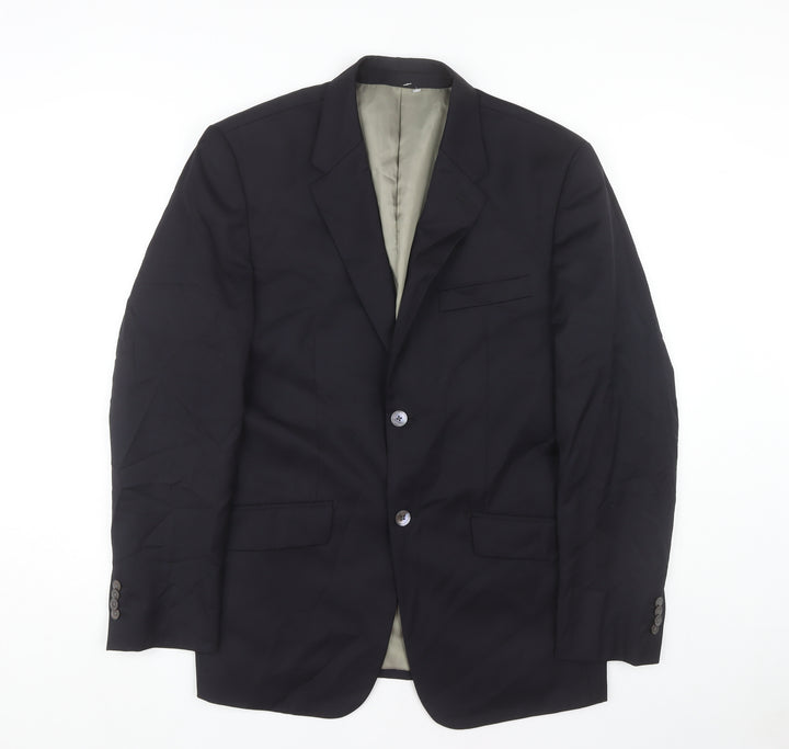 Richards Jackets Men's Blue 40 Regular Fit Suit Jacket