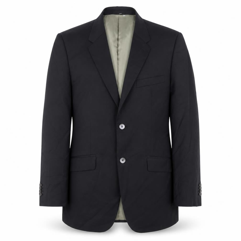 Front view of Richards Jackets Men's Blue 40 Regular Fit Suit Jacket