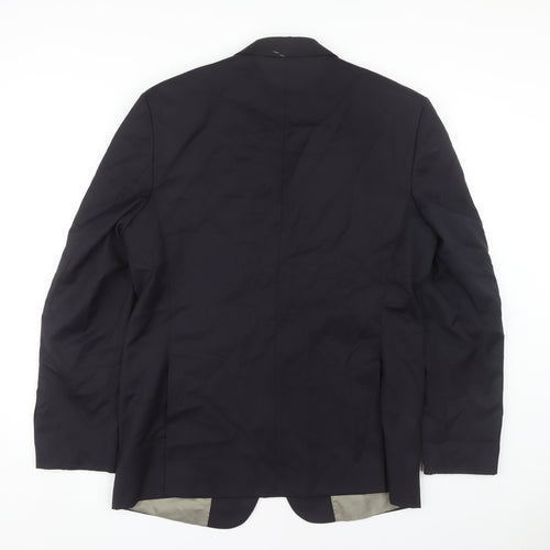 Richards Jackets Men's Blue 40 Regular Fit Suit Jacket