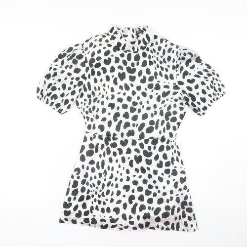 Nasty Gal Women's Multicoloured Animal Print Dress