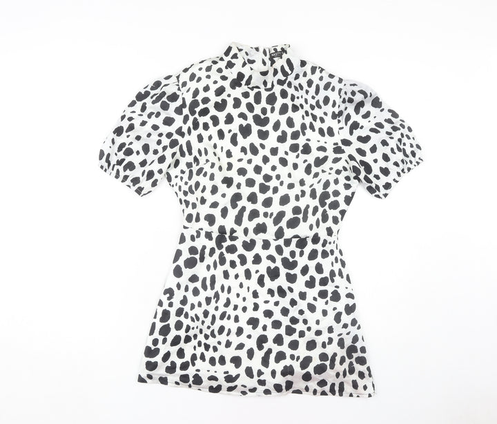 Nasty Gal Women's Multicoloured Animal Print Dress