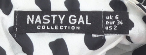 Nasty Gal Women's Multicoloured Animal Print Dress