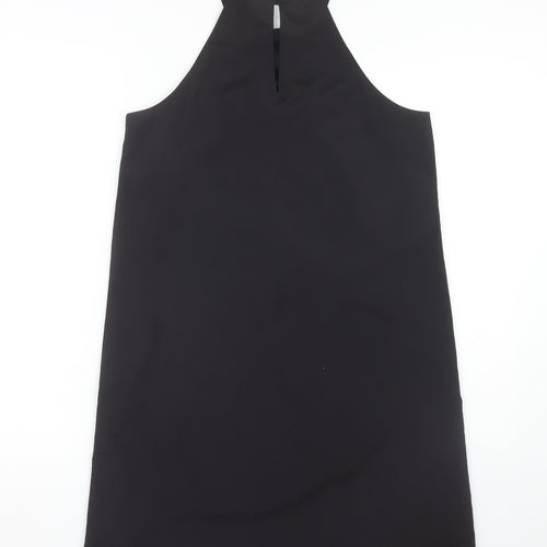 H&M Women's Black Sleeveless Beaded Dress, Size 8