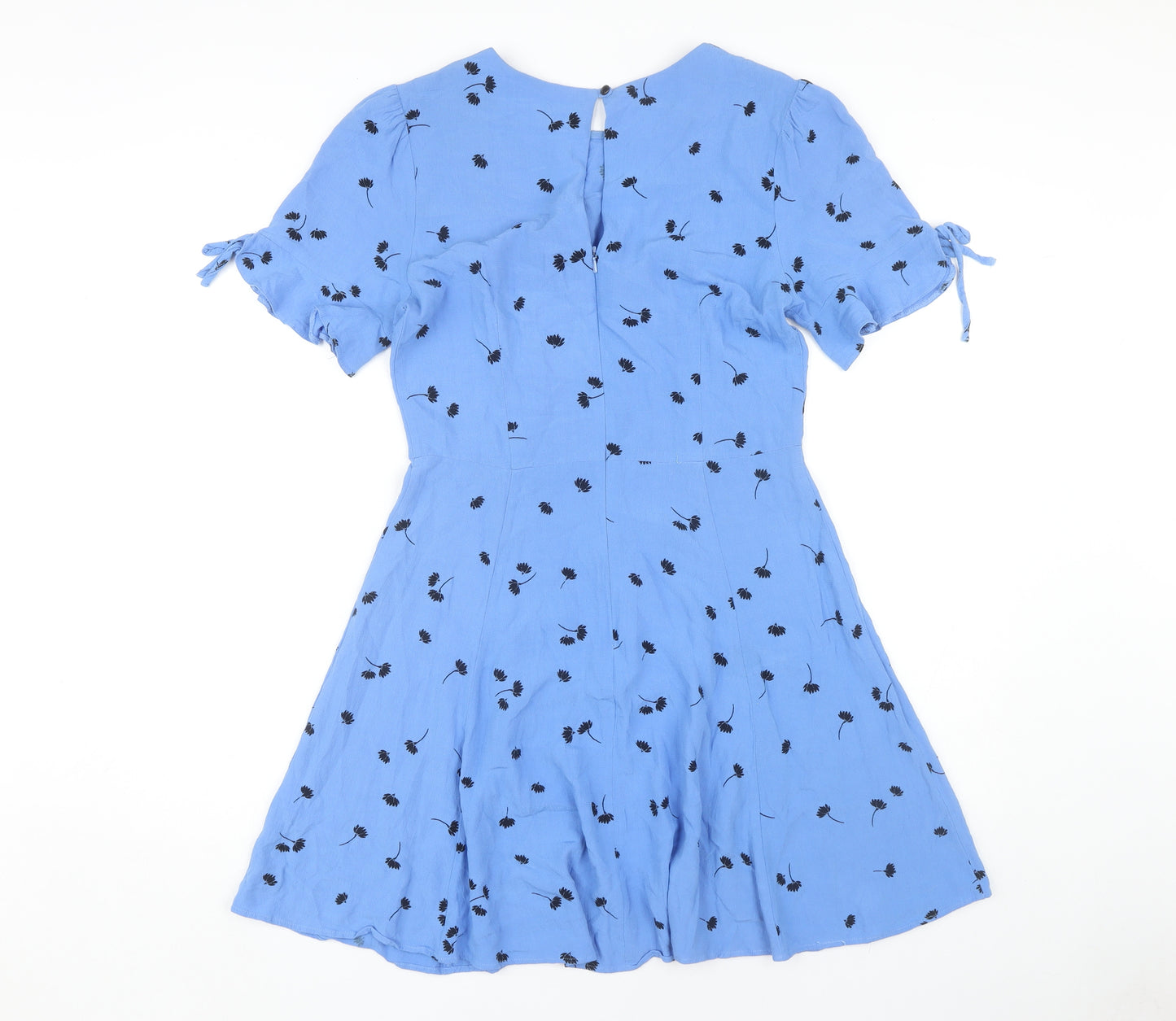 dot & x Women Blue Floral Dress Size 12