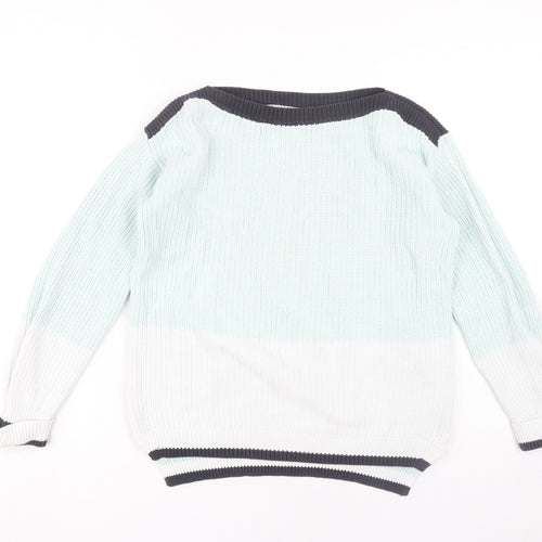 Marks and Spencer Women Multicoloured S Pullover Jumper