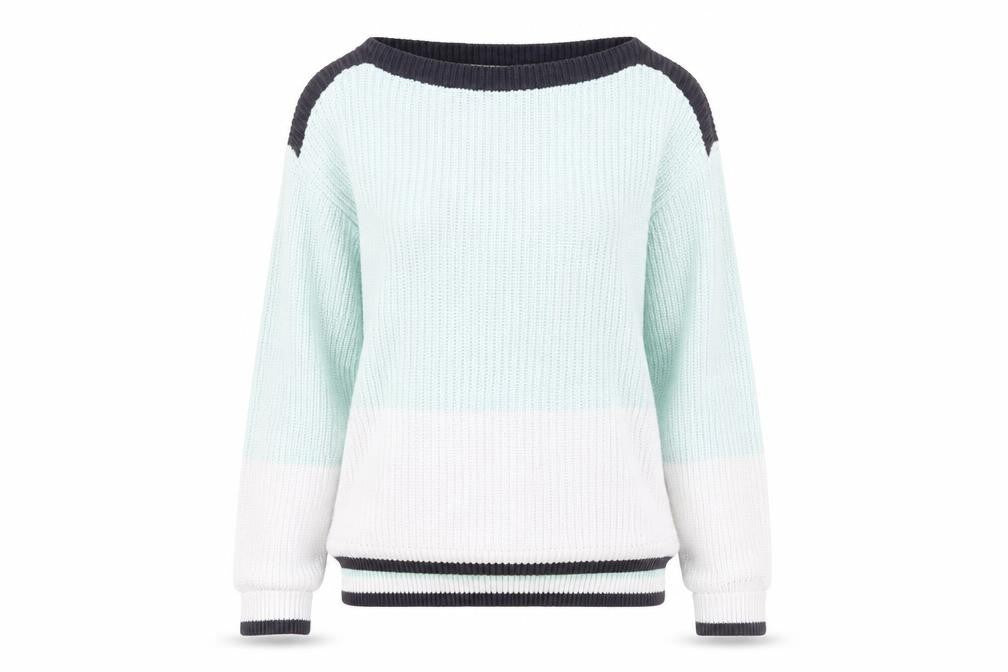 Front view of Marks & Spencer Women Multicoloured S jumper