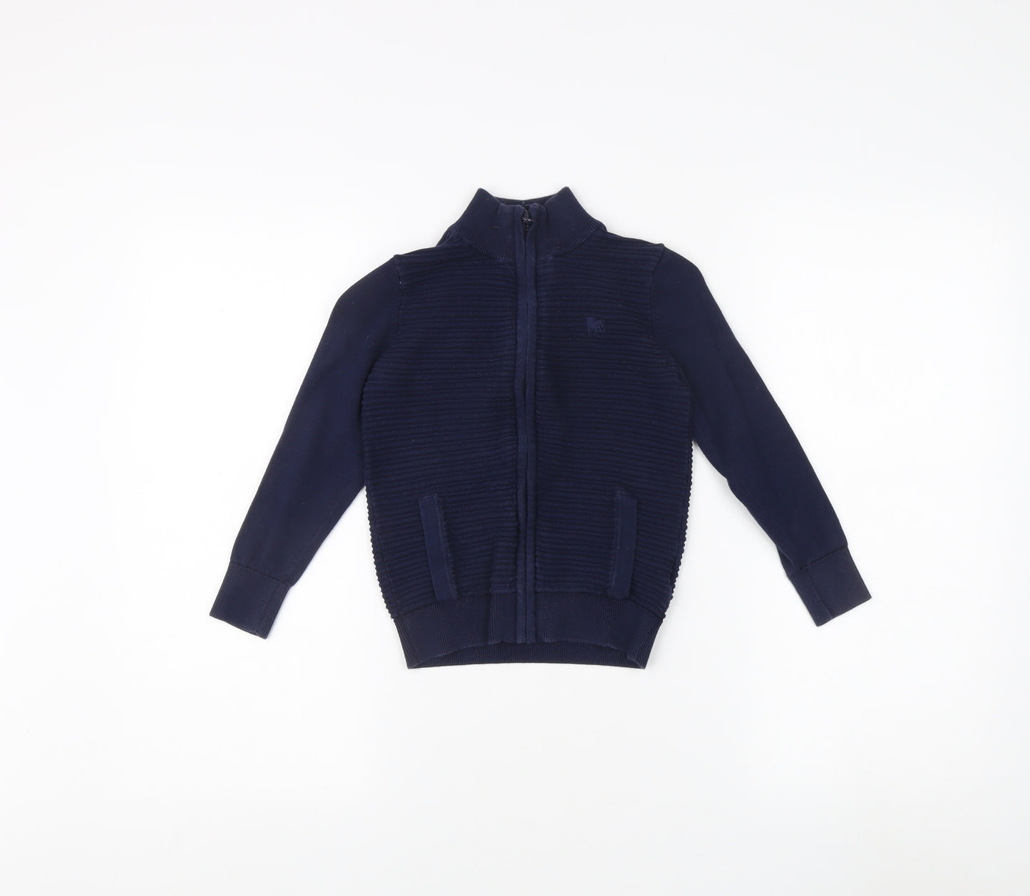 Jasper Conran Boys Blue Cotton Jacket Size 5-6 Years