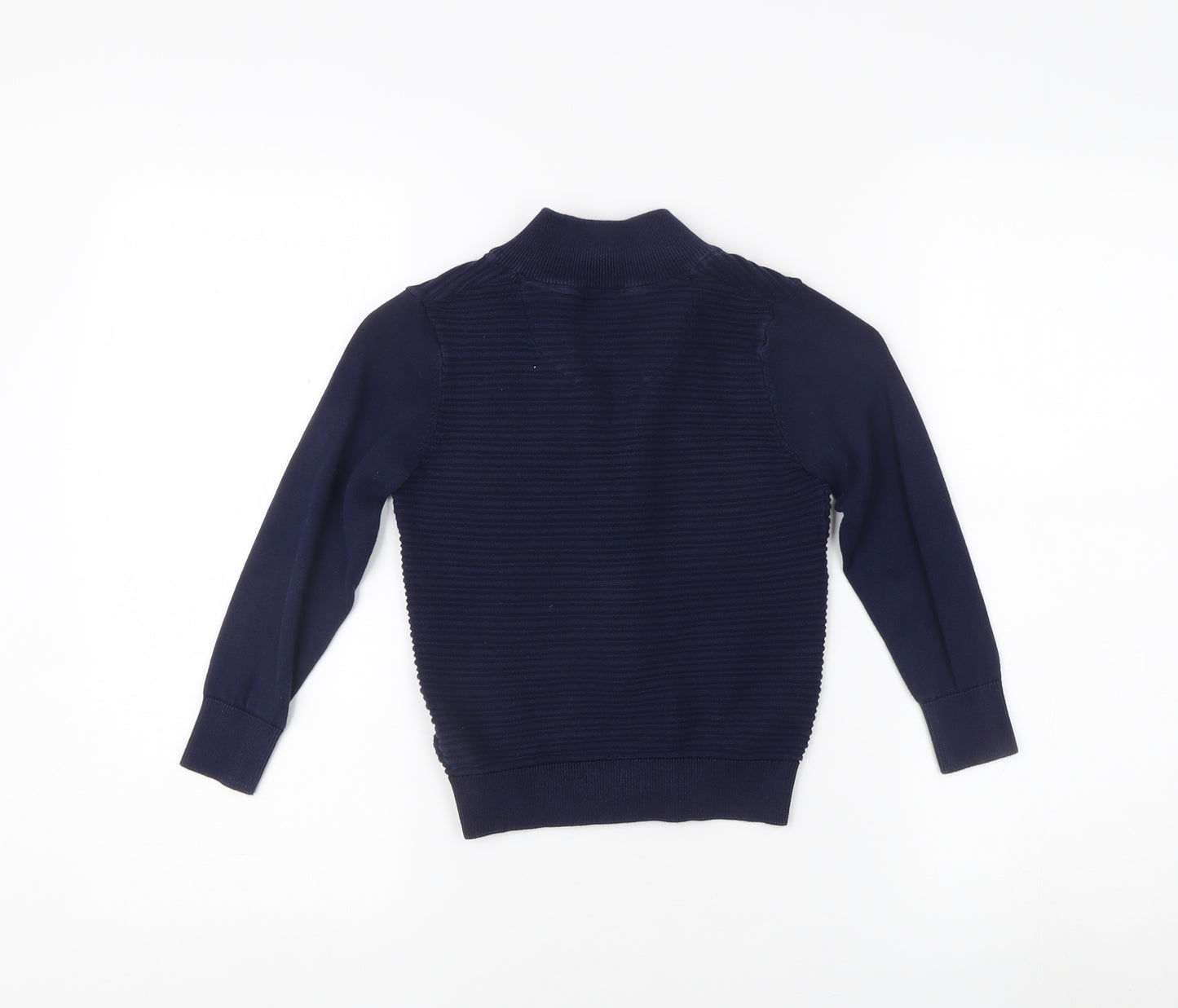 Jasper Conran Boys Blue Cotton Jacket Size 5-6 Years