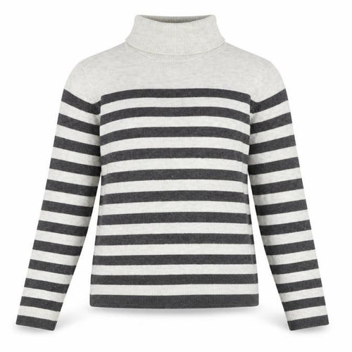Marks and Spencer Women’s Striped Roll Neck Jumper S