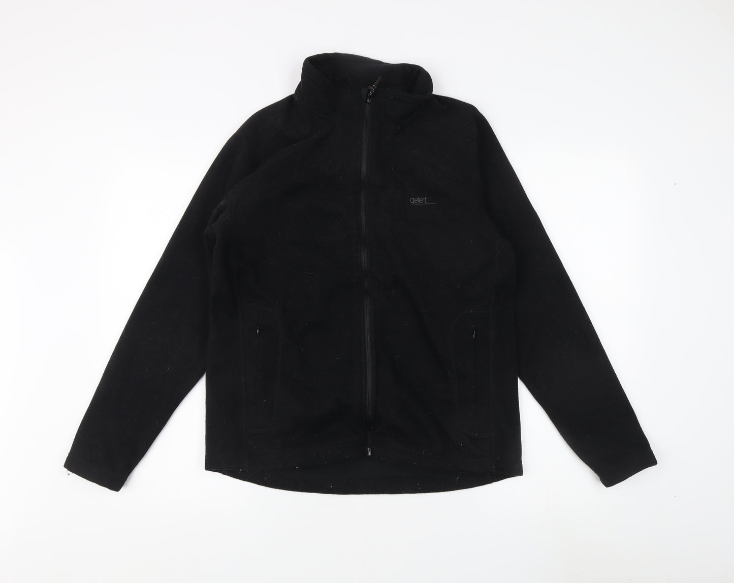 Gelert Unisex Adults Black Full Zip Jacket Size 12