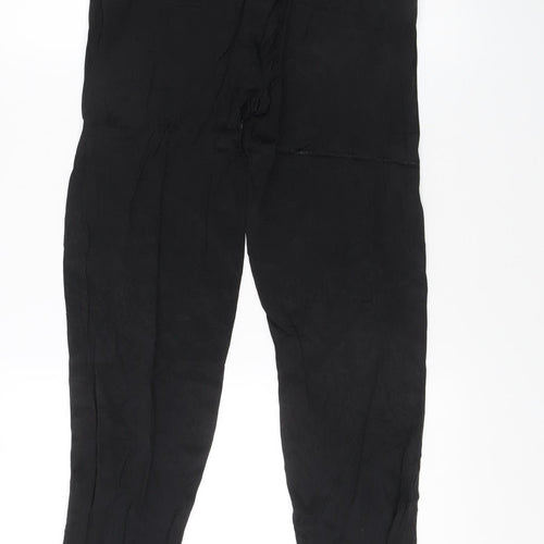 Massimo Dutti Black Women's Trousers, Size 8, Classic