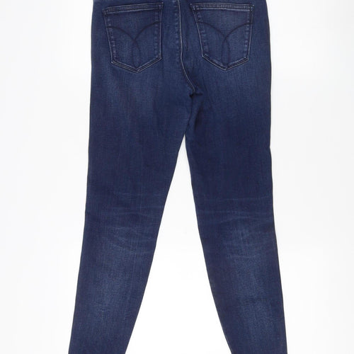 Calvin Klein Women's Blue Skinny Jeans, Size 6, Excellent Condition