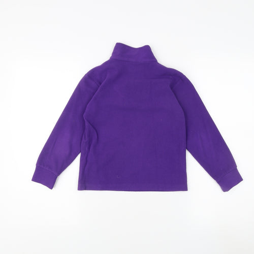 Mountain Warehouse Girls Purple Fleece Sweatshirt 5-6 Years
