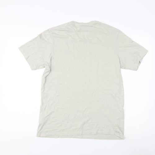 T-BAR Cotton On Men's Beige Large Graphic Tee