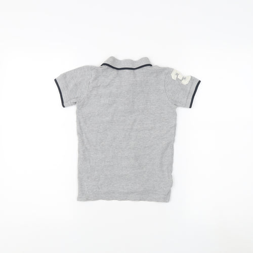 Beverly Hills Polo Club Boys Grey Polo Shirt 7-8 Years
