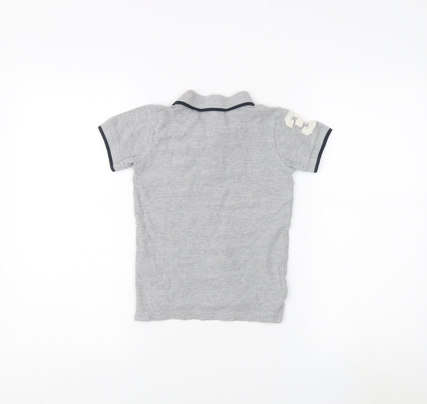 Beverly Hills Polo Club Boys Grey Polo Shirt 7-8 Years