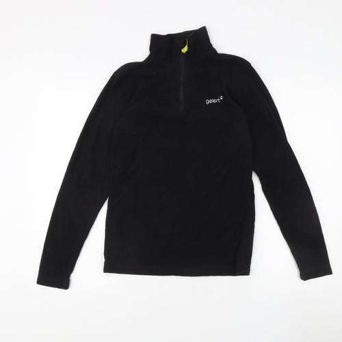 Gelert Boys Black Fleece Pullover Sweatshirt 11-12 Yrs