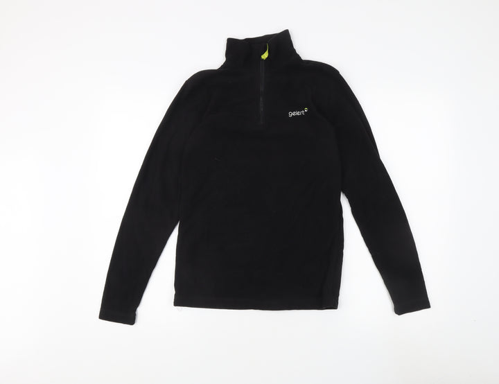 Gelert Boys Black Fleece Pullover Sweatshirt 11-12 Yrs