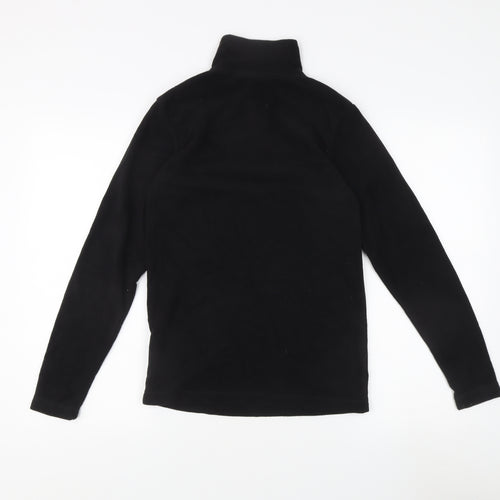 Gelert Boys Black Fleece Pullover Sweatshirt 11-12 Yrs
