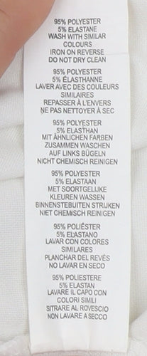 Boohoo White A-Line Dress - Size 10, Elegant Style