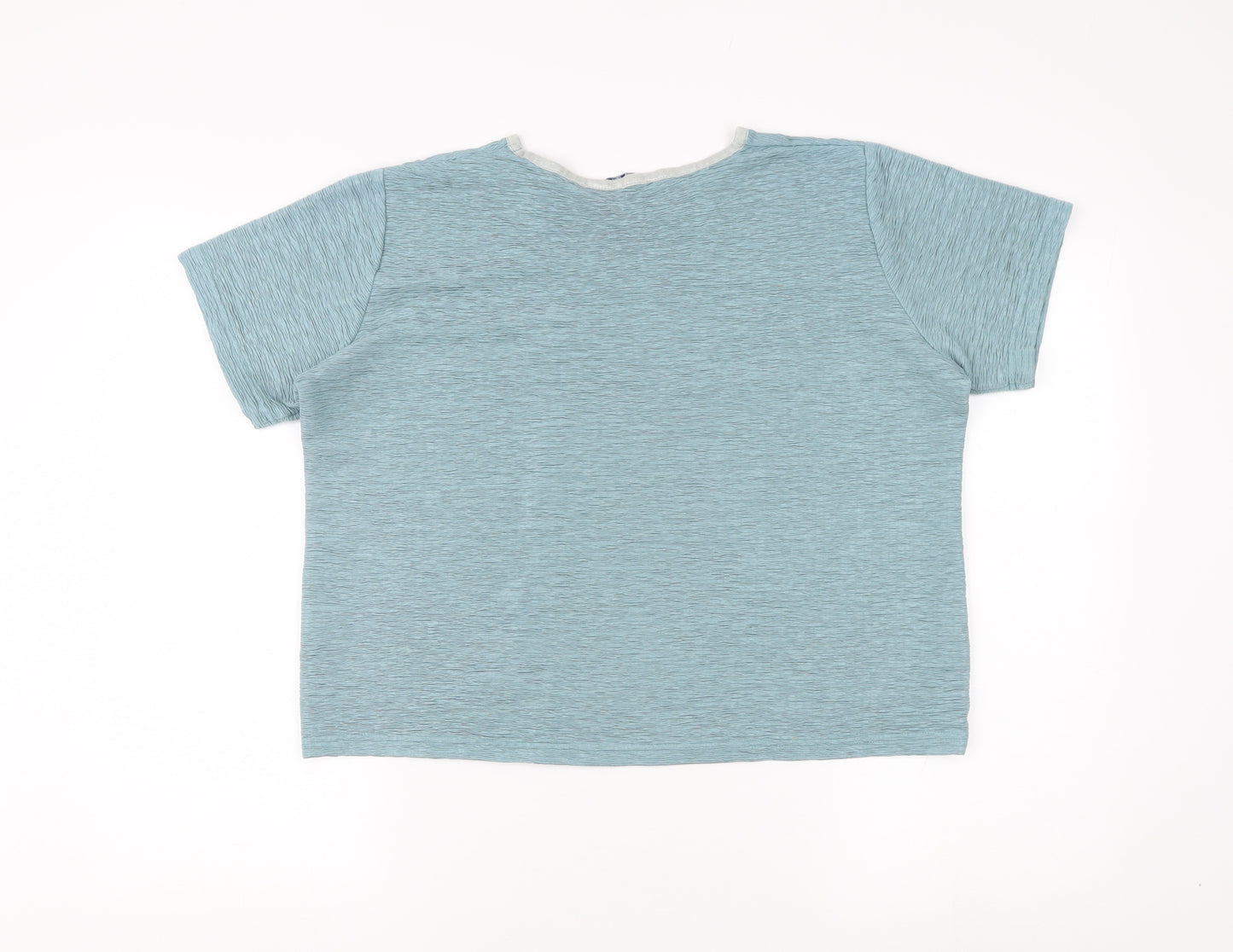 Honoe Milburn Blue Crew Neck T-Shirt - Size L