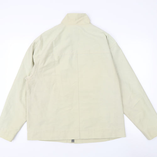 Jeff Banks Men's Beige Windbreaker Jacket M