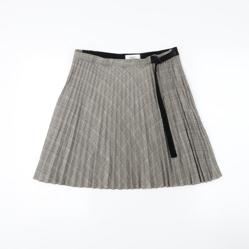 Next Women's Multicoloured Pleated Skirt 10XL