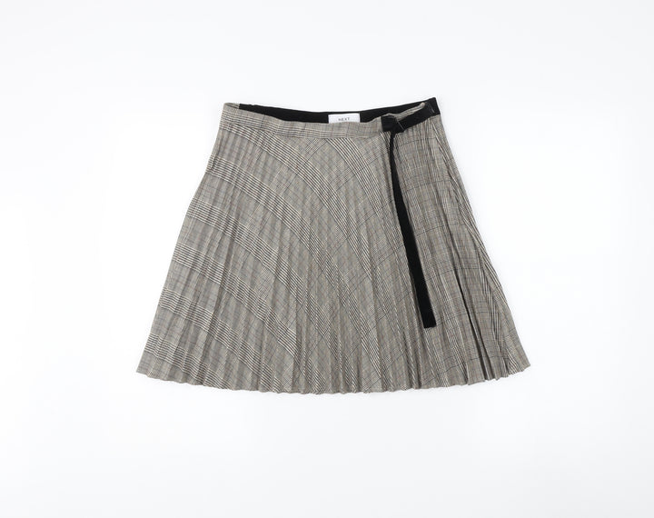 Next Women's Multicoloured Pleated Skirt 10XL