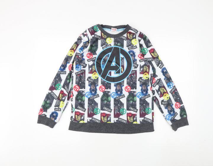 Marvel Boys Multicoloured Avengers Pyjama Top 10-11 Years