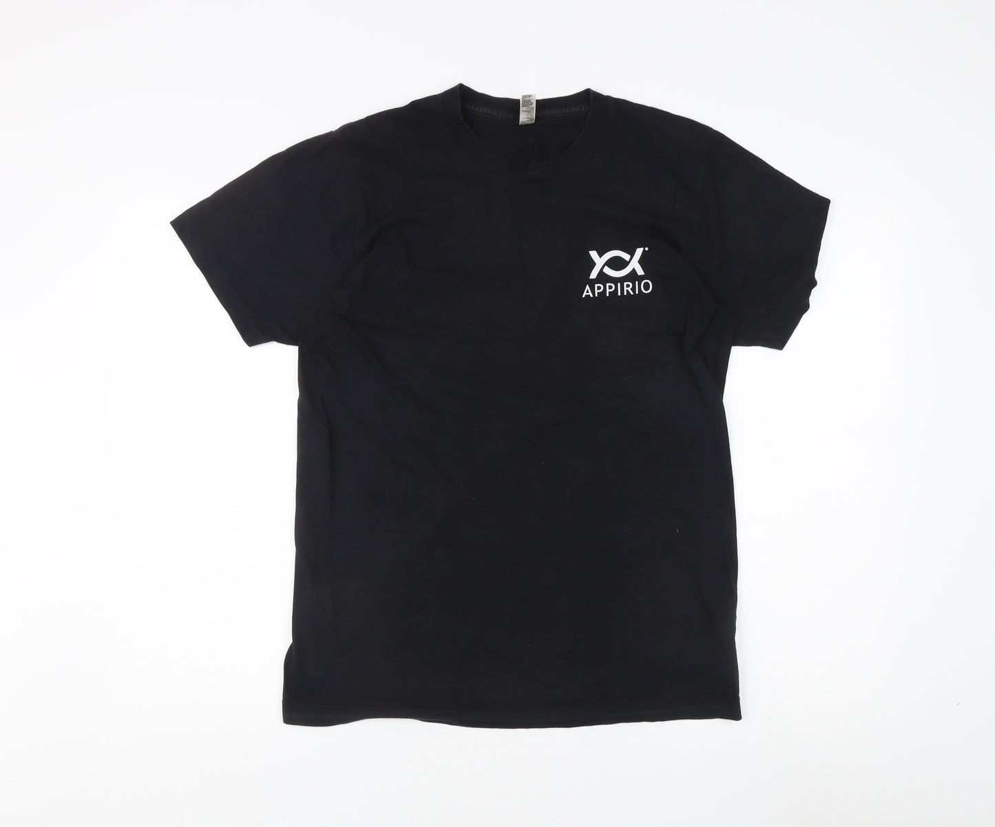 American Apparel Men's Black M Crew Neck T-Shirt