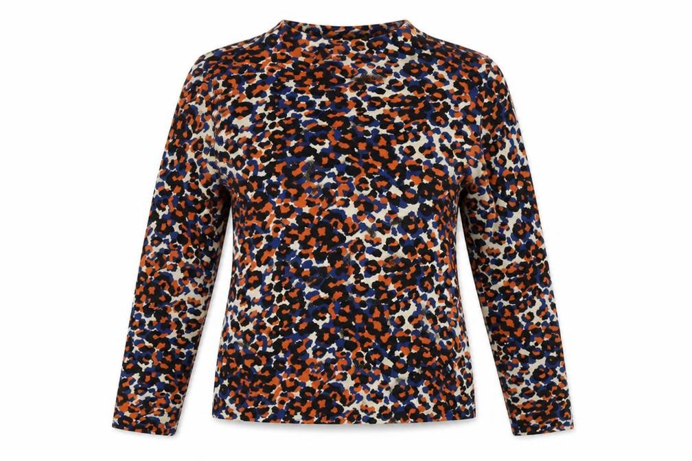 Jacqueline de Yong Women's Multicoloured Animal Print T-Shirt
