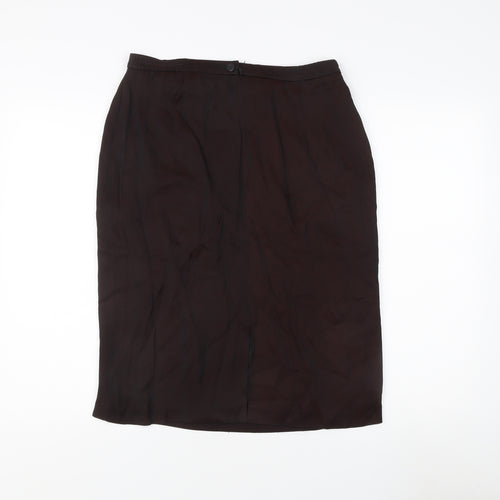 Windsmoor Black Knee Length Pencil Skirt, Size 16