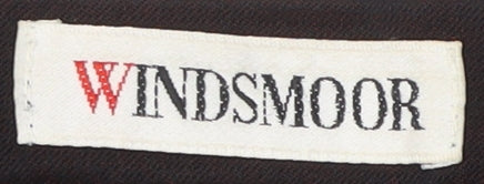 Windsmoor Black Knee Length Pencil Skirt, Size 16