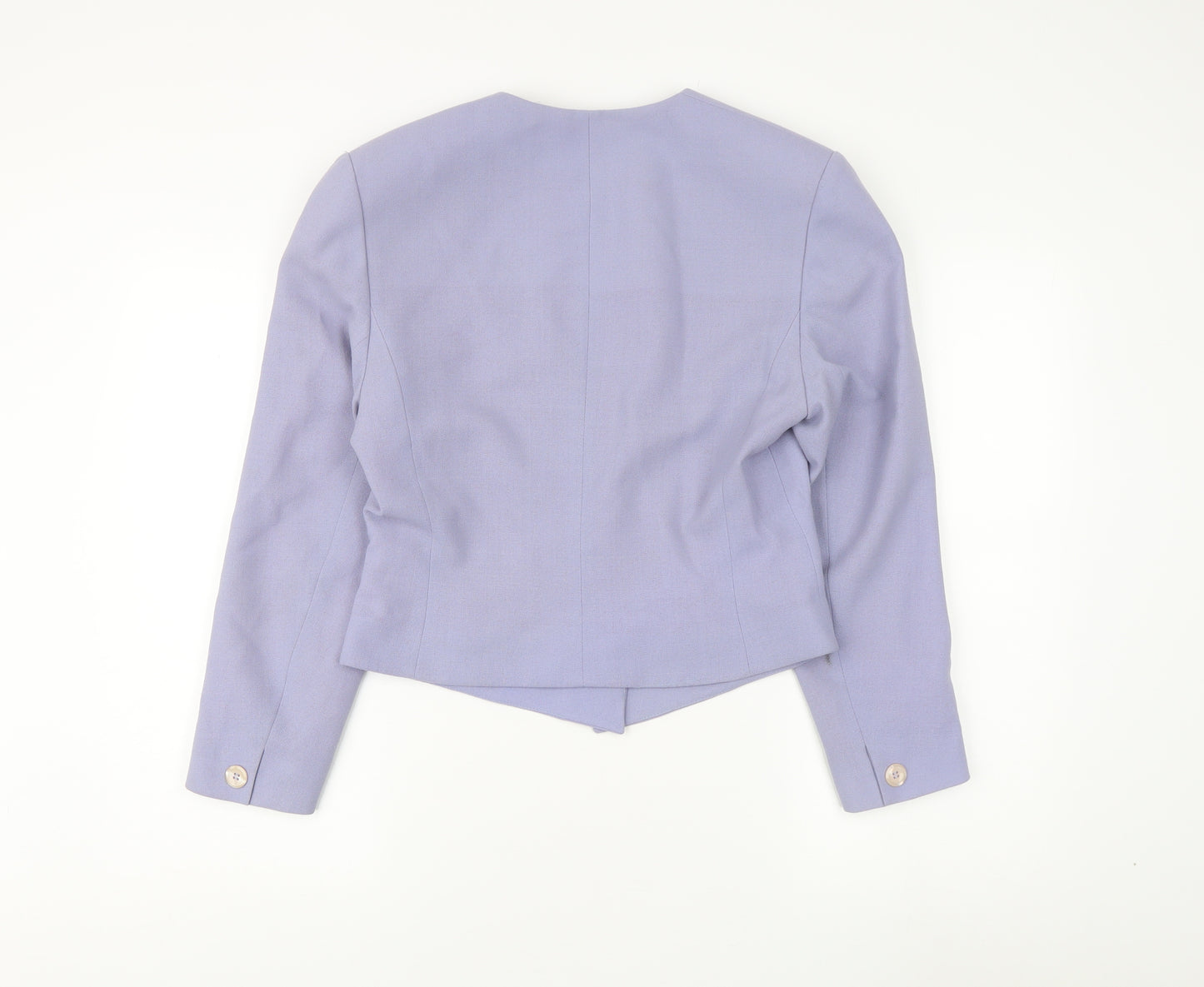 Viyella Women's Purple Tuxedo Blazer, Size 10