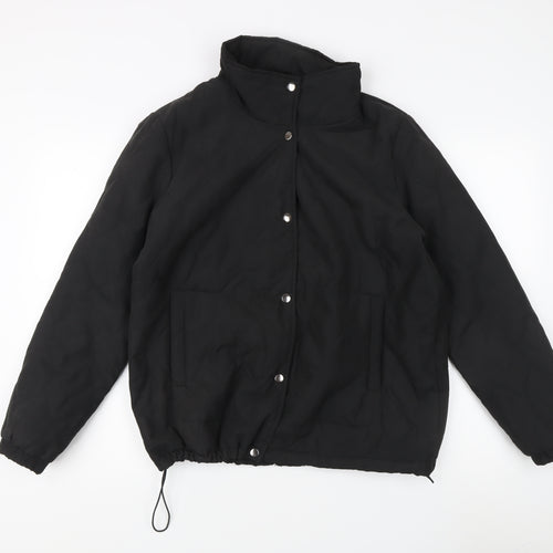 Jacqueline de Yong Women's Black Quilted Jacket XL